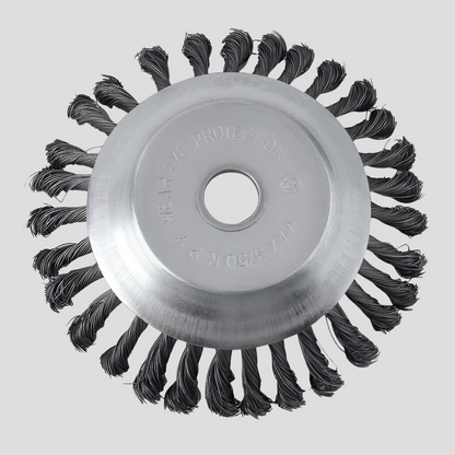 Carbon Steel Weed Brush and Trimmer - Brush Only