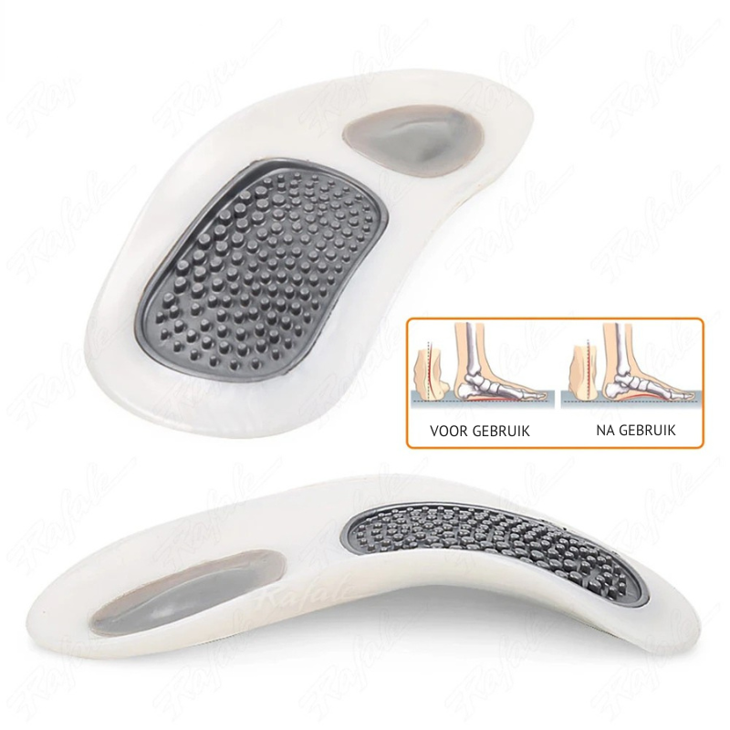 Orthopaedic Insoles for Flat Feet and Foot Correction