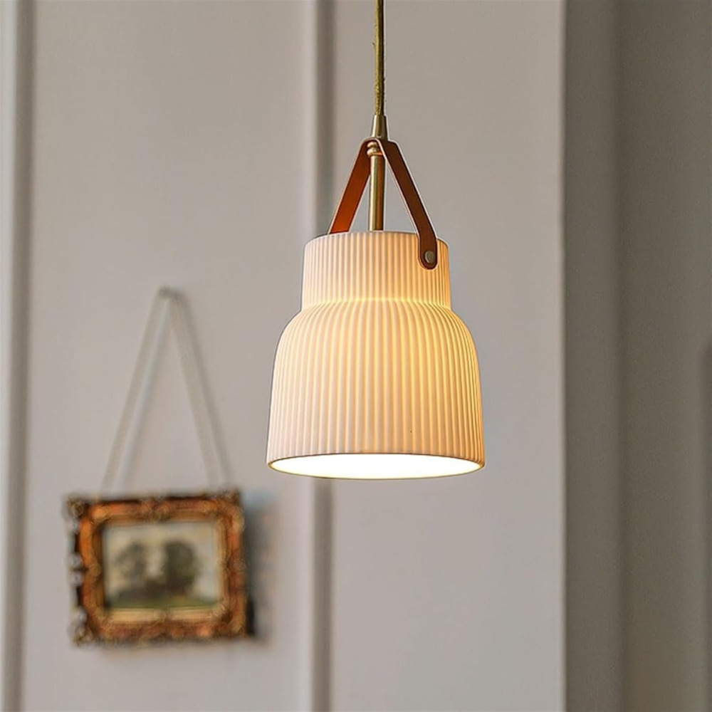 Nordic Ceramic Pendant Light Ø16 cm