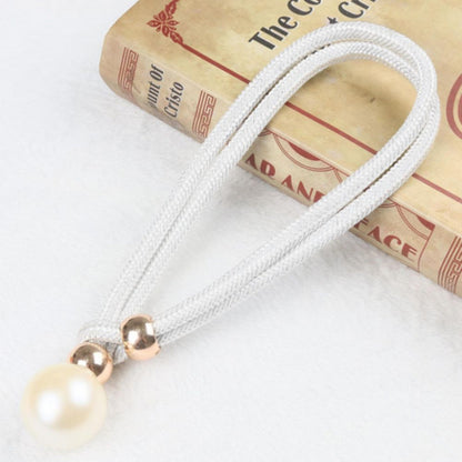 Shiny Elegant Set of 2 Pearl Curtain Tiebacks