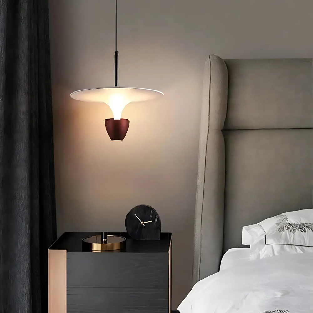 Scandinavian Pendant Lamp with LED and Adjustable Height