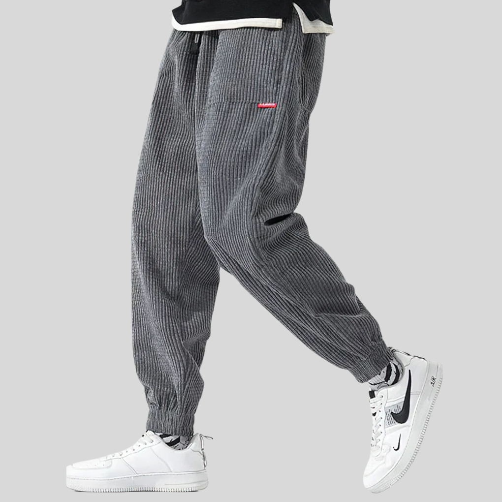 Men's Jogging Trousers with Wide Cords – Relaxed, Everyday Style