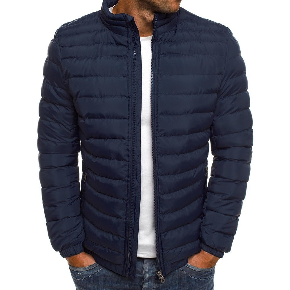 Elegante abrigo ligero de invierno para hombre - Zaiden