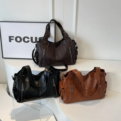 Retro Chic Shoulder Bag