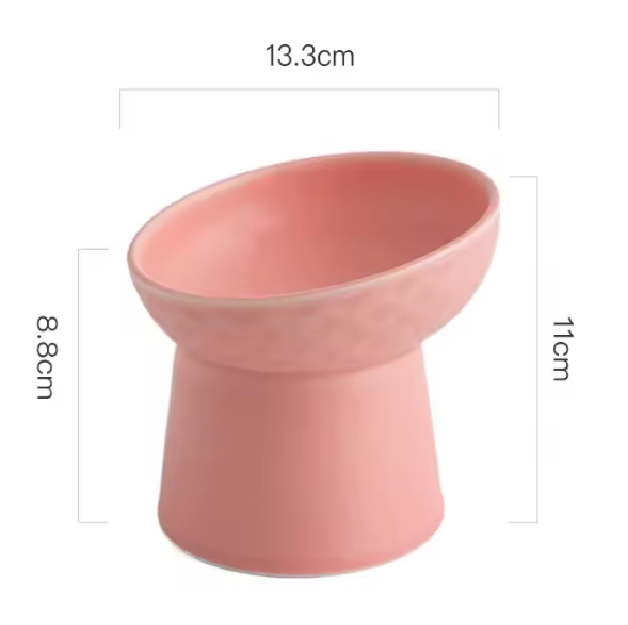 Ceramic Feeding Bowl for Dogs and Cats