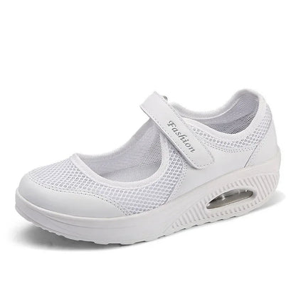 Lightweight Women's Sneakers with Wedge Heel