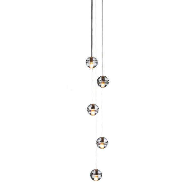Nordic Crystal Pendant Lamp - Luxury Lighting