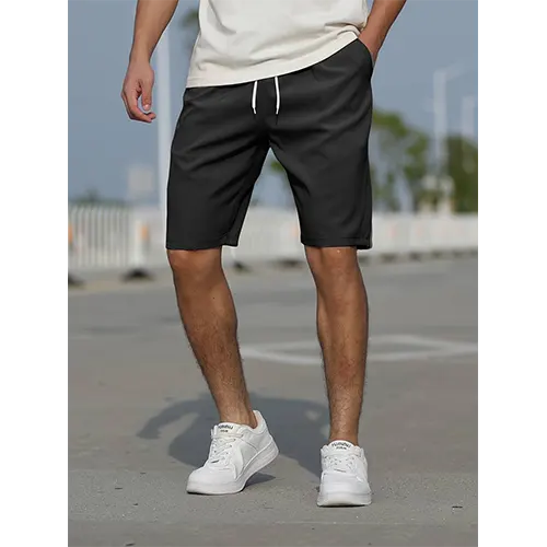 Pantaloncini estivi a vita alta da uomo