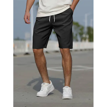 Pantaloncini estivi a vita alta da uomo