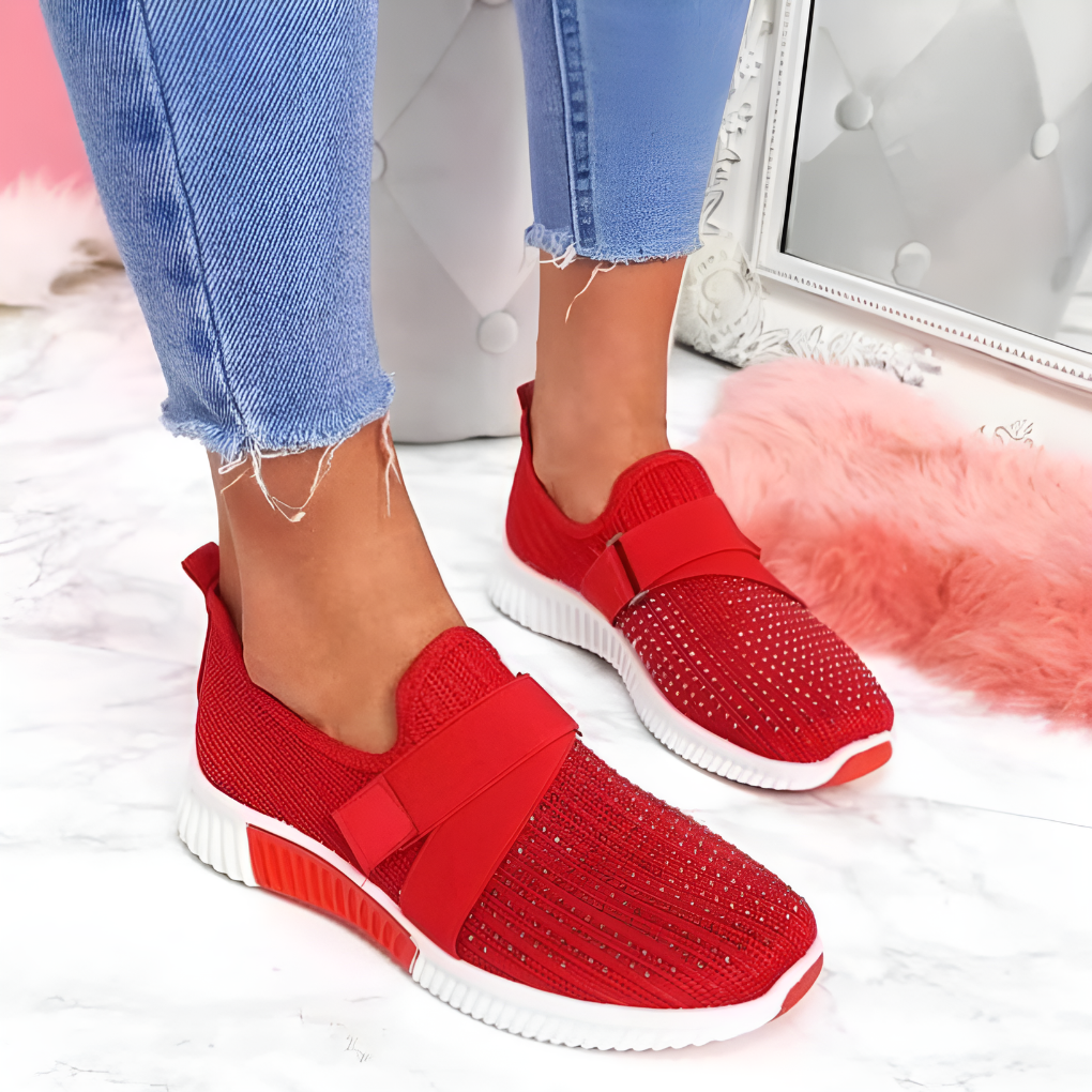 Adjustable T-strap Casual Flats