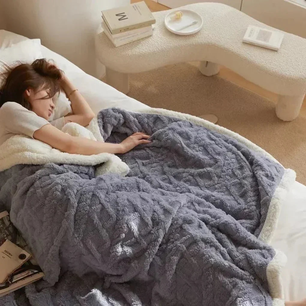 Thick Winter Blanket – Ultimate Warmth for Cold Winter Nights