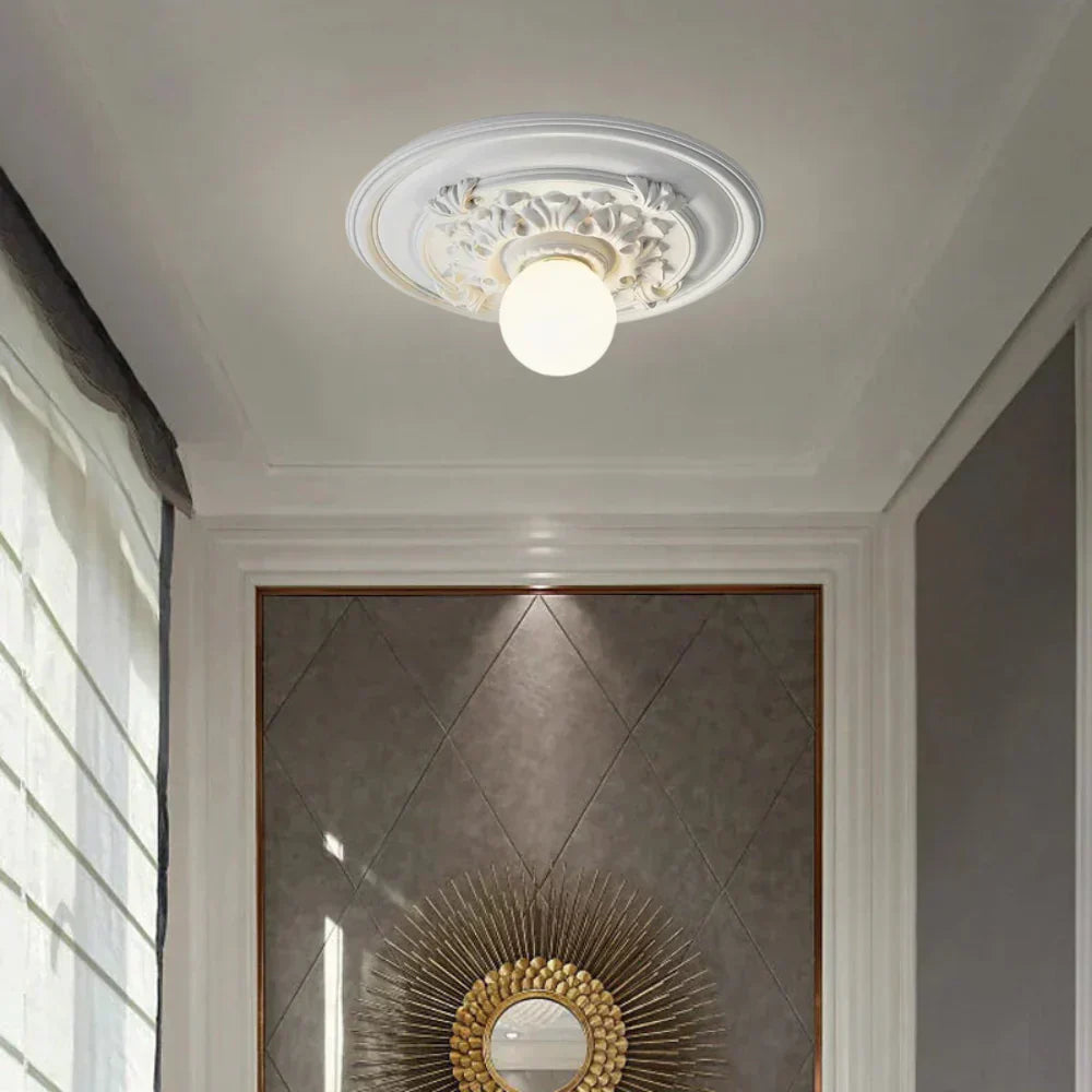 Vintage-Deckenleuchte in Skulpturform mit LED