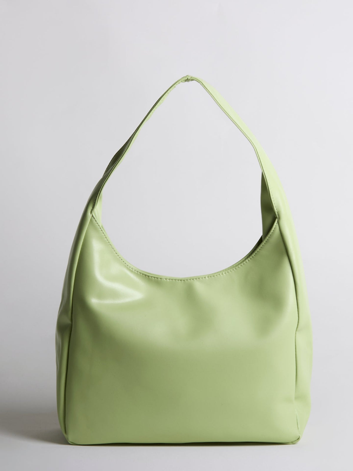 Minimalist Vegan Empty Hobo Shoulder Bag