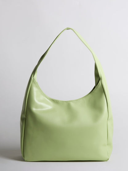 Minimalist Vegan Empty Hobo Shoulder Bag