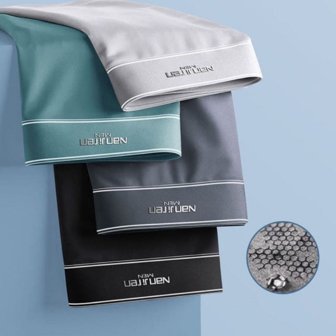 4 x Men's Boxer Shorts | Breathable and Comfortable