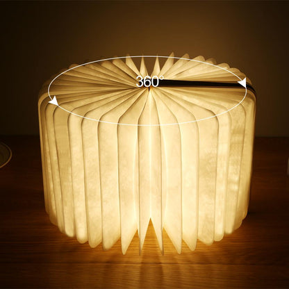 Lampada LED BookGlow - Una luce che prende forma