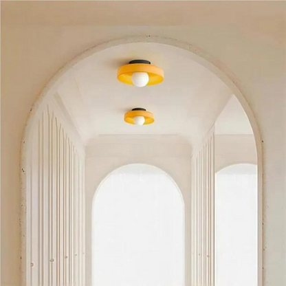 Olive Disc Wall Lamp – Modern and Elegant Design
