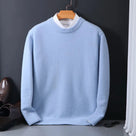 Oversized Cashmere Jumper with O-Neck for Men