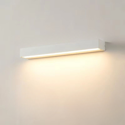 Aplique de pared LED blanco minimalista
