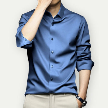 Wrinkle-Free and Iron-Free Men's Shirt - Practical and Comfortable