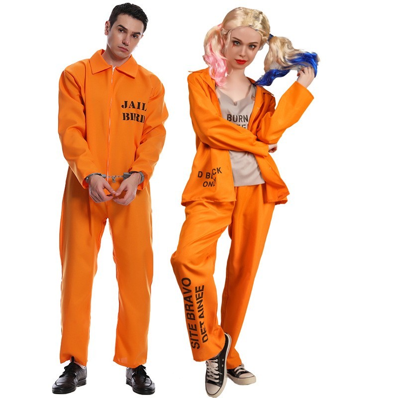 Orange Party Overall for Men with Comfortable Fit