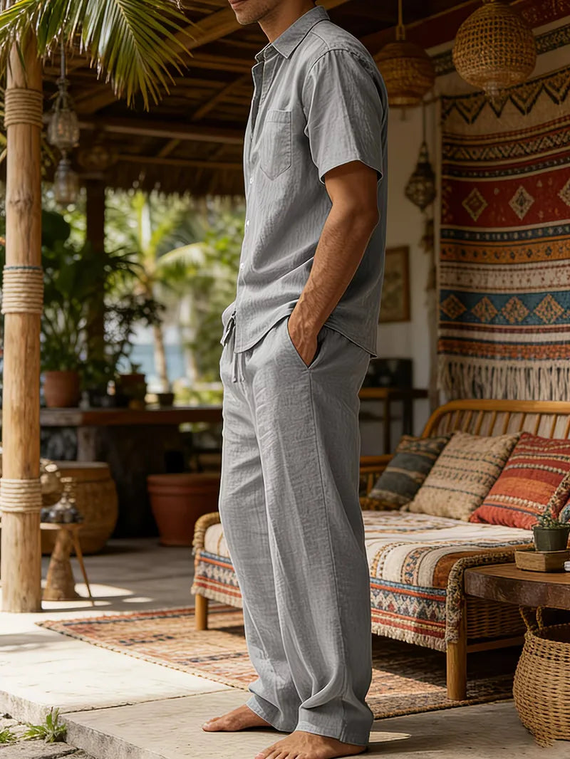 Ensemble de vêtements décontractés d'été pour hommes