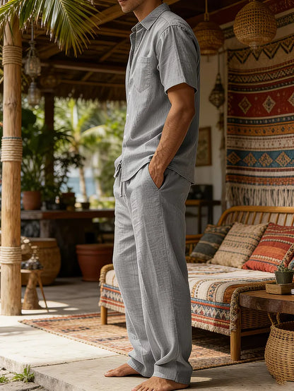 Ensemble de vêtements décontractés d'été pour hommes