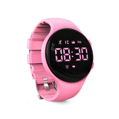LED-Digitaluhr mit Schrittzähler und Vibrationsalarm – Fitnesstracker für Kinder
