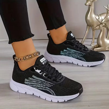 Low sneaker with mesh upper