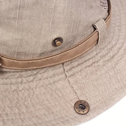 Cappello da sole traspirante per esterni con cordino - protezione UV e comfort per tutte le stagioni