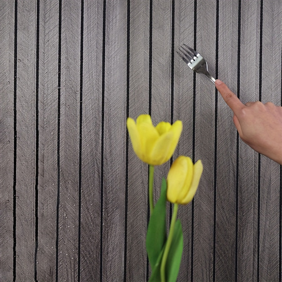 Moderne 3D-wandpanelen - Eenvoudige zelfklevende decoratie voor een strakke afwerking