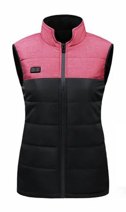 Giacca riscaldata unisex con temperatura regolabile e materiale idrorepellente