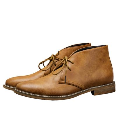 Classic Vintage Style Men's Desert Boots