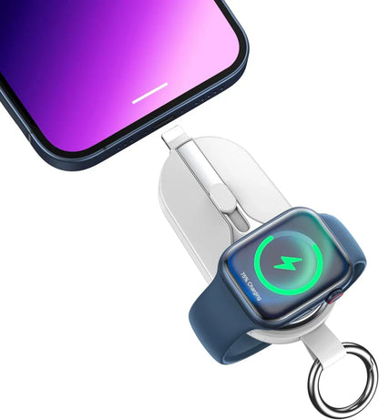 Clip di ricarica wireless compatta - Alimentatore pratico e portatile