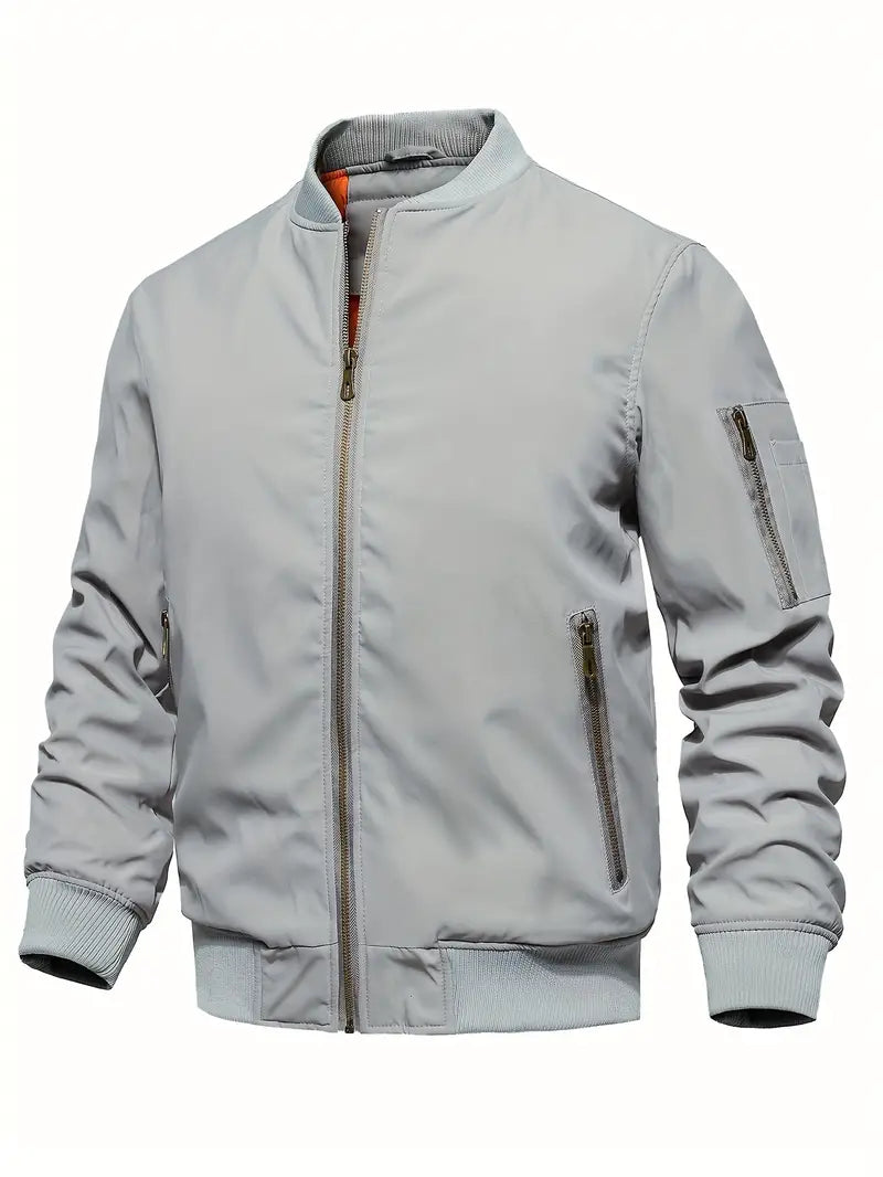 Classic Bomber Jacket for Men - Luis
