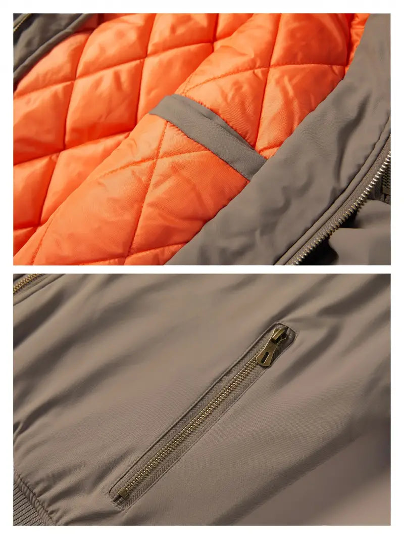 Classic Bomber Jacket for Men - Luis