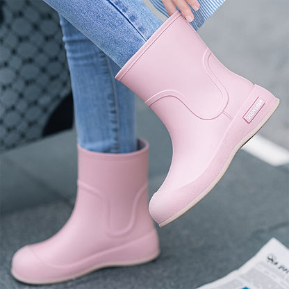 Modieuze waterdichte regenlaarzen voor dames – Perfect voor tuinieren en buitenavonturen