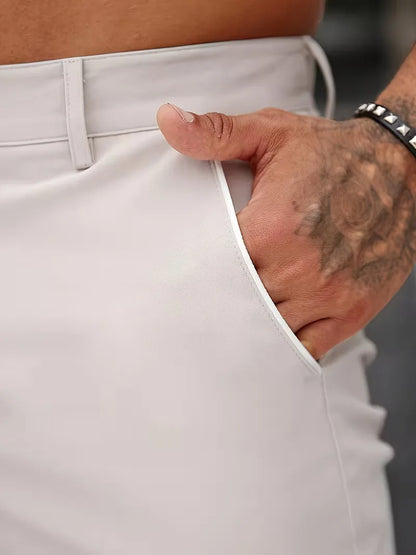Shorts avec bouton et poches
