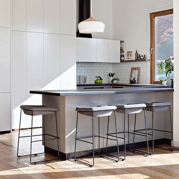 Scandinavian Wooden Pendant Light with LED Support