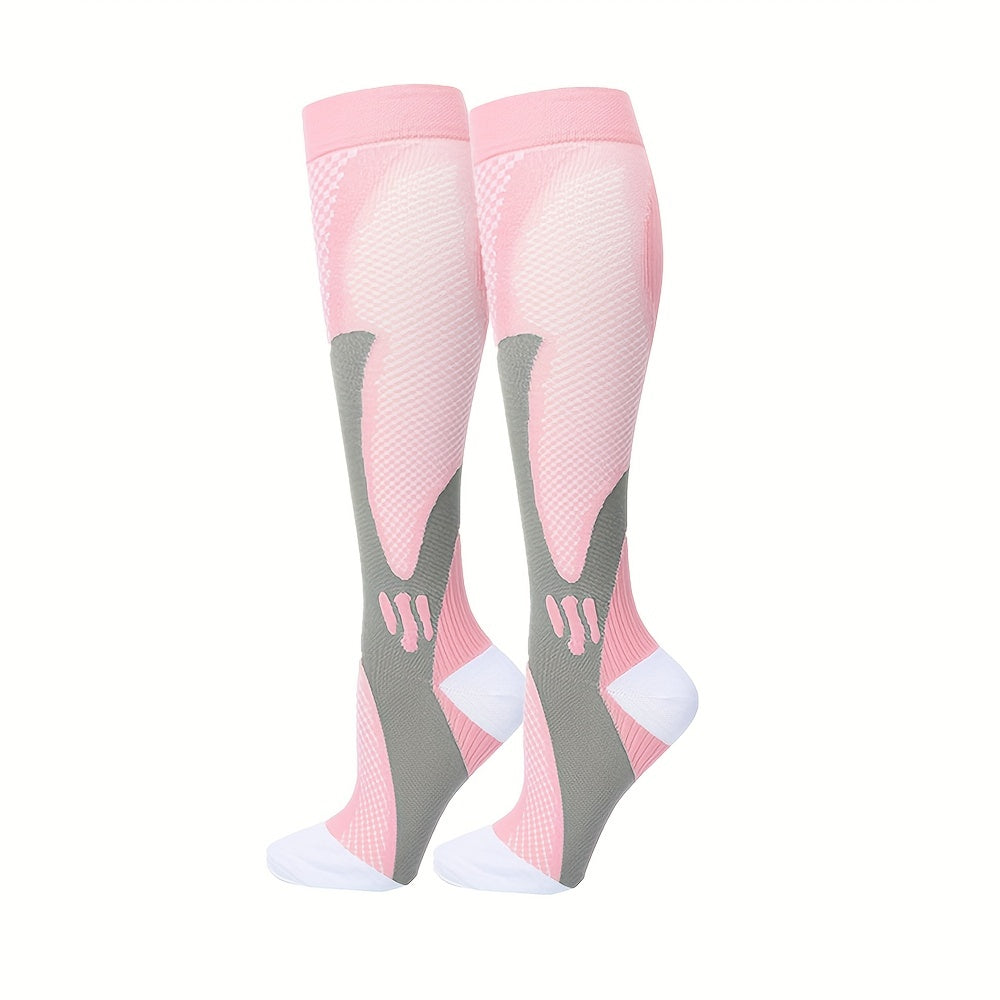 Calcetines deportivos de compresión para mujer – Transpirables y de sujeción para la actividad física y la recuperación