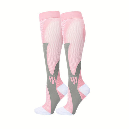 Calcetines deportivos de compresión para mujer – Transpirables y de sujeción para la actividad física y la recuperación