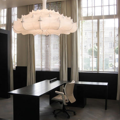 Lámpara colgante nórdica Cocoon LED - Elegancia atemporal
