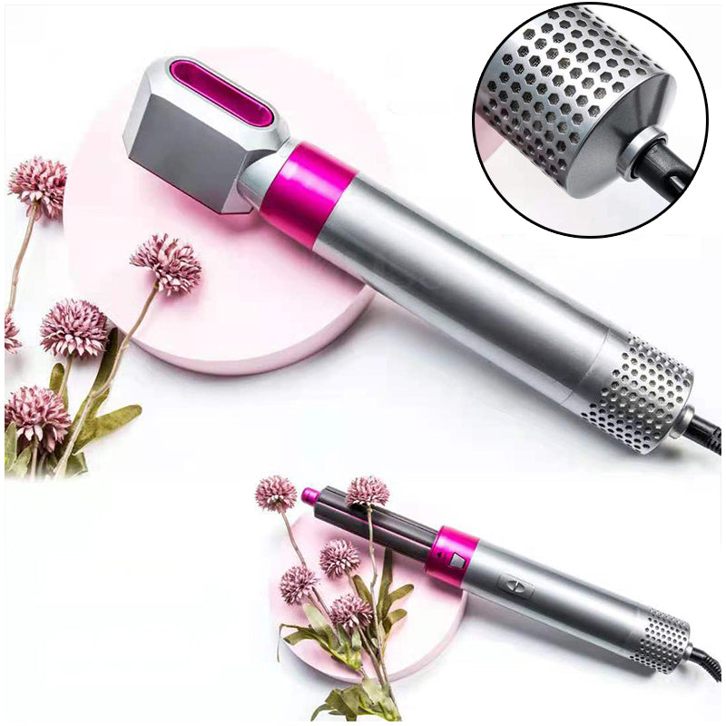 Professional high-power curling iron with various attachments