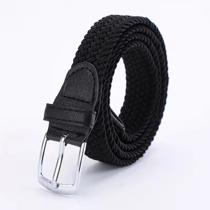 Ceinture large avec texture tressée