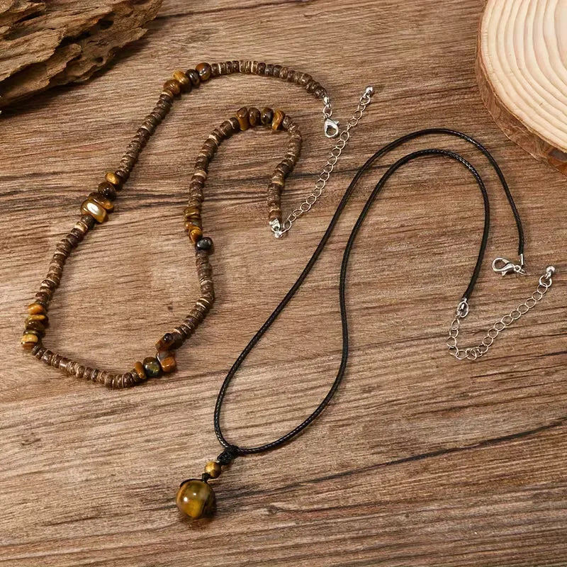 Ensemble de deux colliers