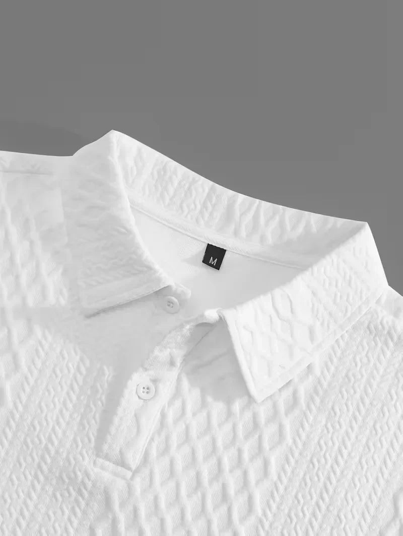 Lounge set with polo and trousers