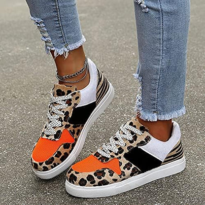 Pump - Comfortable Leopard Print Women's Shoes