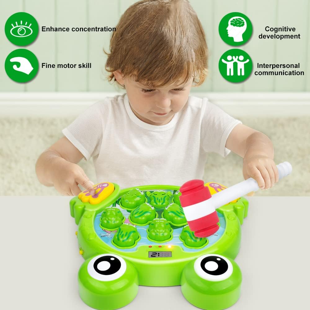 Interactive Frog Game - Play, Learn - Develop Toddlers