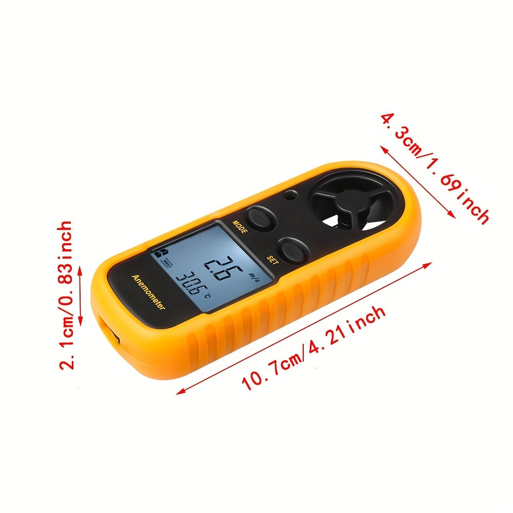 Compact Digital Anemometer – Handheld and Accurate for Outdoor Measurements