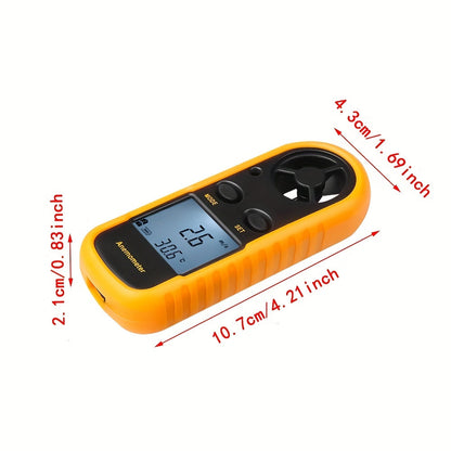 Compact Digital Anemometer – Handheld and Accurate for Outdoor Measurements